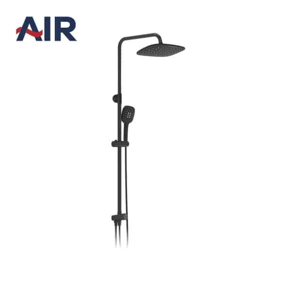 AIR Railing Shower Set Black DRS-01i BL